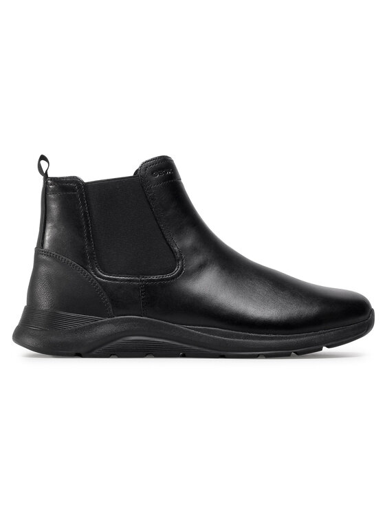 Geox Geox Μποτάκια με λάστιχο U Damiano A U04ANA 00043 C9999 Μαύρο