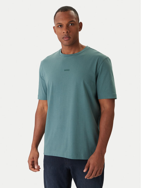 BOSS BOSS Тишърт Tchup 50473278 Зелен Relaxed Fit