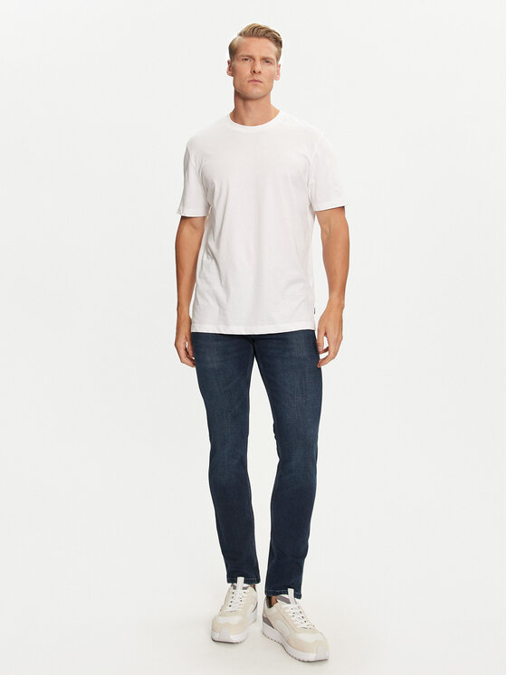 HUGO Hugo Jeans hlače 50522149 Mornarsko modra Slim Fit