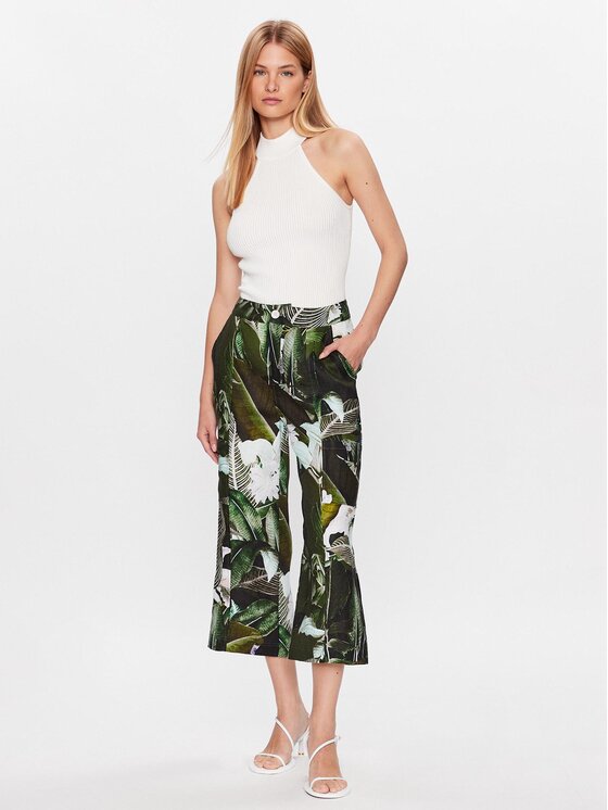 Guess Guess Pulover Shayna W2BR66 Z2YK2 Bej Slim Fit