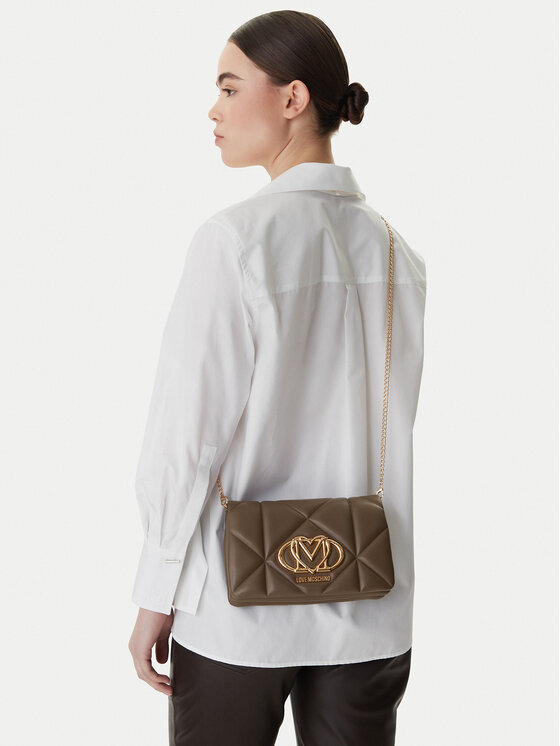 LOVE MOSCHINO LOVE MOSCHINO Ročna torba JC4043PP1OLC0203 Rjava