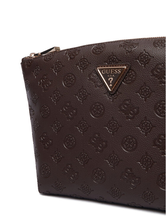Guess Guess Kosmetyczka Lenwood Travel TWDP21 02965 Brązowy