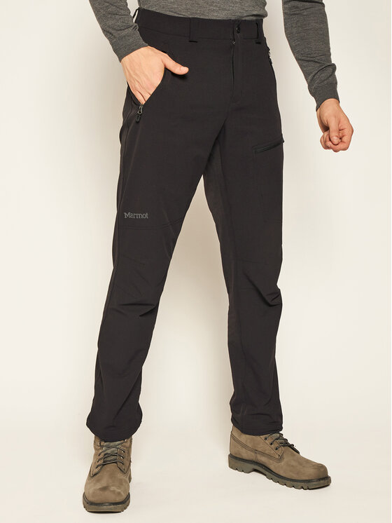 Marmot Spodnie outdoor 81910 Czarny Regular Fit
