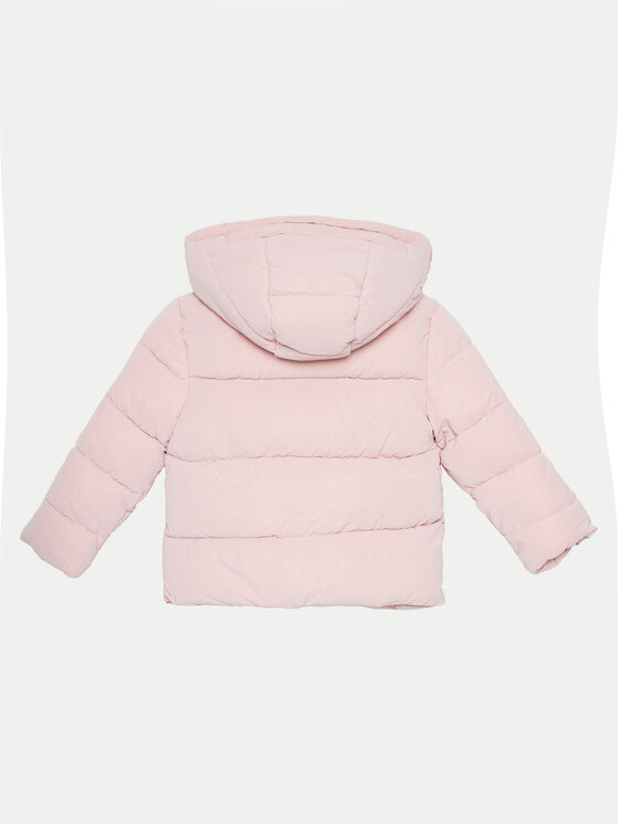 Guess Guess Пухено яке K4BL01 WGIW0 Розов Regular Fit