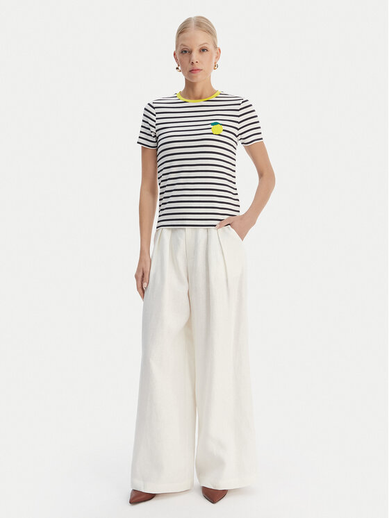 ONLY ONLY T-krekls Heart 15318959 Balts Regular Fit