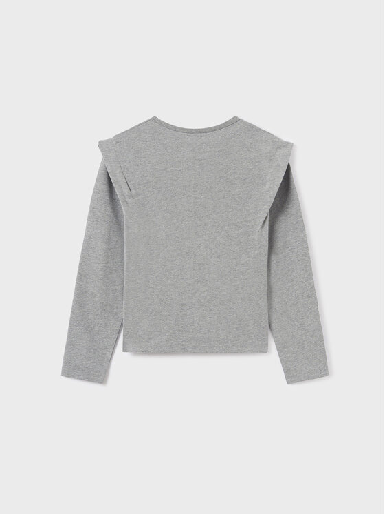 Mayoral Mayoral Bluse 7.055 Grau Regular Fit