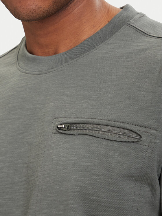 G-Star Raw G-Star Raw Marškinėliai Distressed D28891-E512 Tamsiai žalia Regular Fit