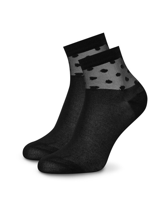 Șosete Nine West KR_NW_STREET_W_SS25 (2 PACK) Negru