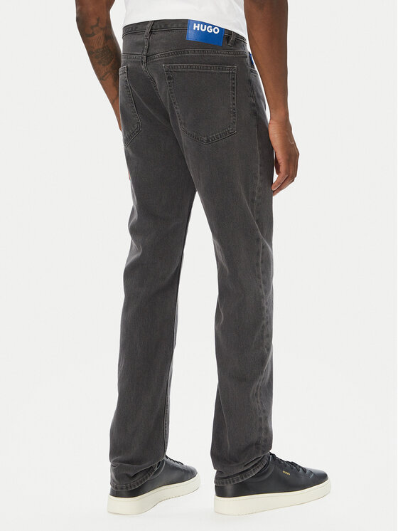 HUGO HUGO Džinsi Ash 50572790 Tumši pelēka Slim Fit