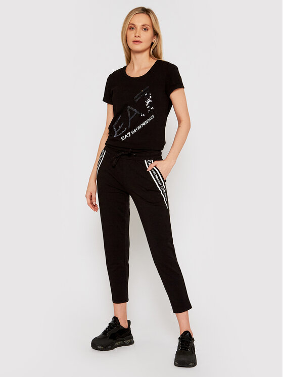 T-shirt 3KTT28 TJ12Z 0203 Nero Regular Fit