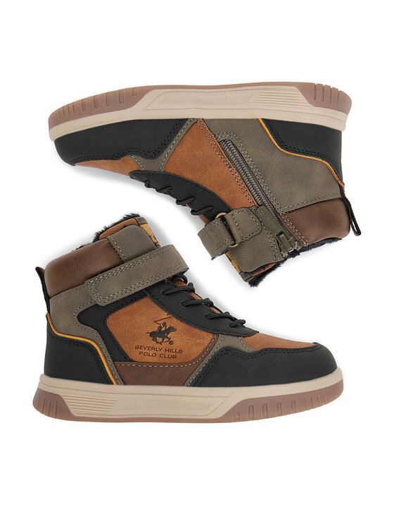 Beverly Hills Polo Club Beverly Hills Polo Club Schnürschuhe EO-BHPC-333-100 Braun