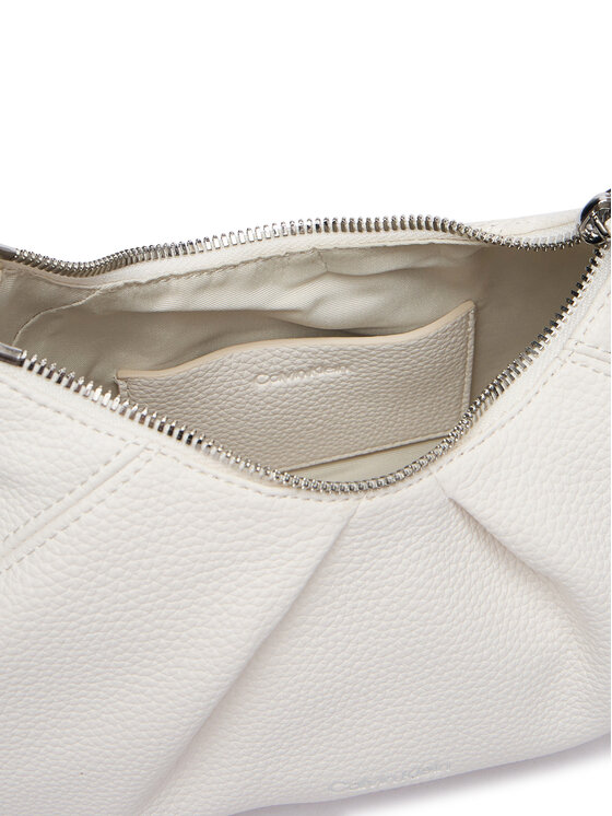 Calvin Klein Calvin Klein Borsetta Engraved Hw LV04F3554G Bianco