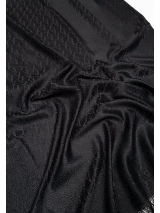 Armani Exchange Armani Exchange Apaszka STOLE Czarny