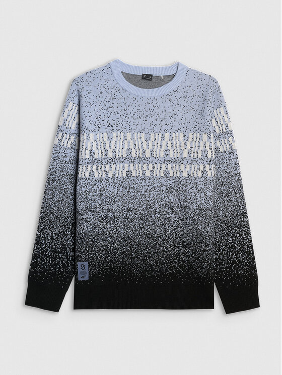 4F 4F Sweter casual Niebieski jasny Oversize