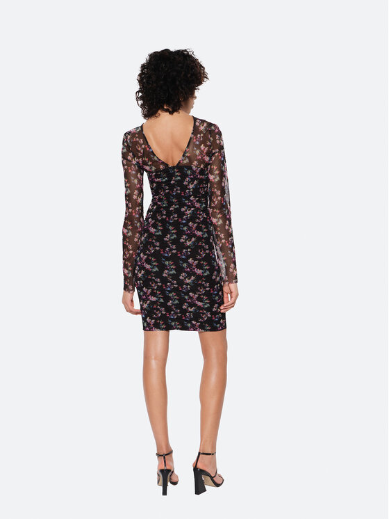 Rage Age Rage Age Коктейлна рокля Donna Цветен Slim Fit