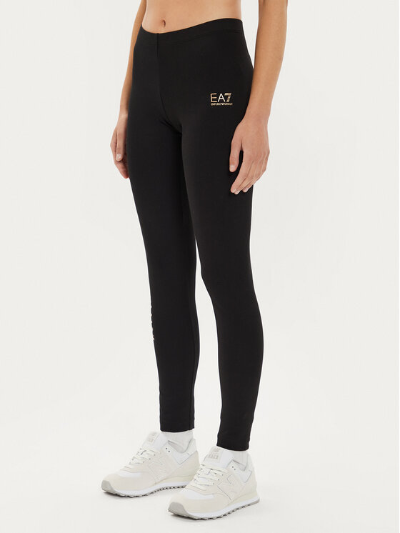 EA7 Emporio Armani EA7 Emporio Armani Colanți 8NTP63 TJ01Z 0210 Negru Slim Fit