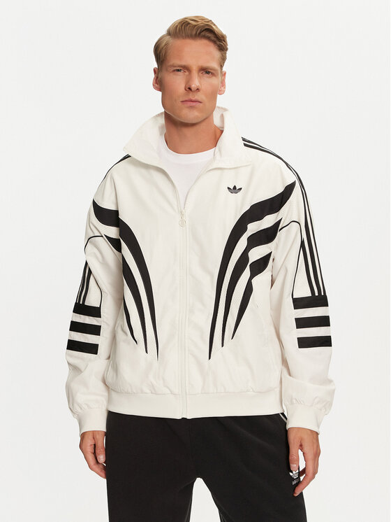 adidas adidas Mikina Q3 Atlanta IX6724 Bílá Regular Fit