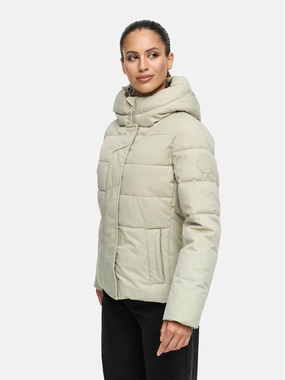 Marikoo Marikoo Kurtka zimowa Elira Szary Regular Fit