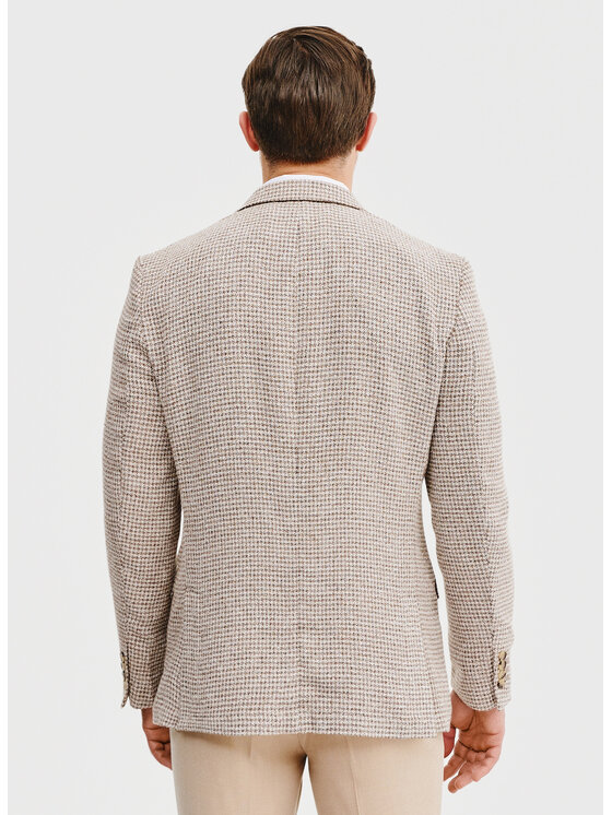 Pako Lorente Pako Lorente Marynarka P25SF-3X-015 Brązowy Slim Fit