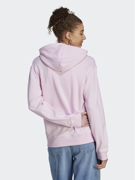 adidas adidas Felpa Essentials Linear Hoodie IL3343 Rosa Regular Fit