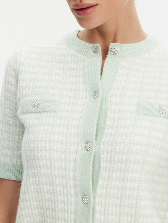 Morgan Morgan Cardigan 251-MORESA Verde Slim Fit