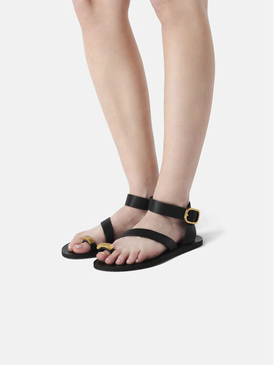 L37 L37 Sandali OCEAN ODYSSEY Nero