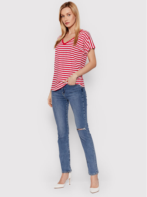 T-shirt DK-001 Rosso Regular Fit