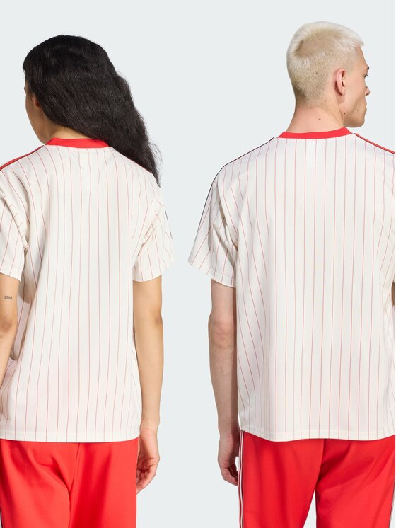 adidas adidas Koszulka techniczna Benfica Biały Loose Fit