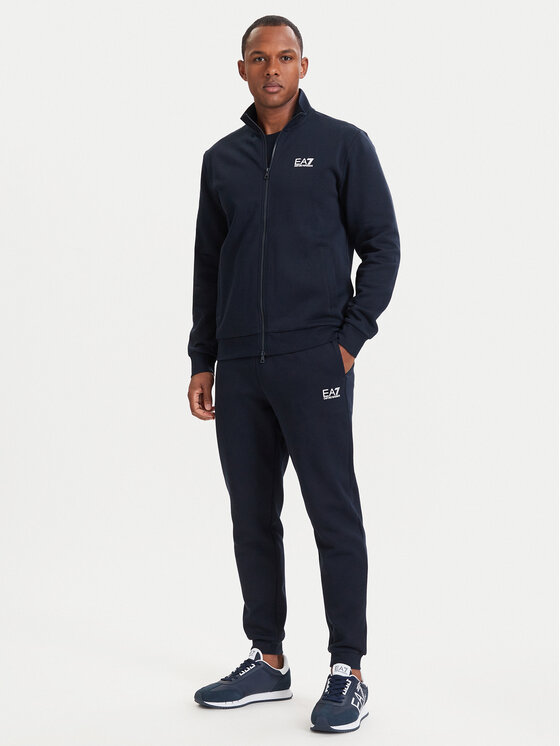 EA7 Emporio Armani EA7 Emporio Armani Felpa 8NPM36 PJVTZ 1562 Blu scuro Regular Fit