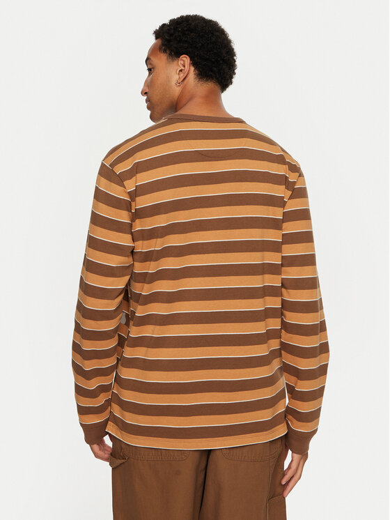 Vans Vans Longsleeve Awbrey II VN0A4RRQ Braun Regular Fit