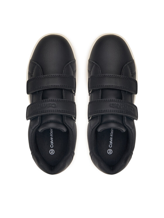 Calvin Klein Calvin Klein Sneakers Low Cut Velcro Sneaker V1X9-83440-1355 S Negru