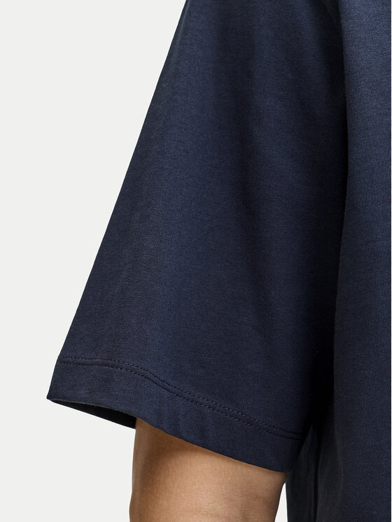 Jack & Jones Jack & Jones T-krekls Ejeff Logo 12288536 Tumši zils Regular Fit