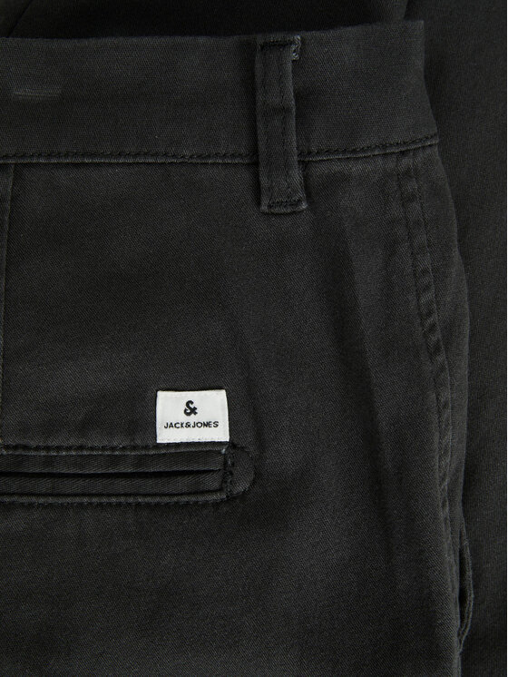 Jack&Jones Jack&Jones Čino bikses Dave 12212930 Melns Regular Fit