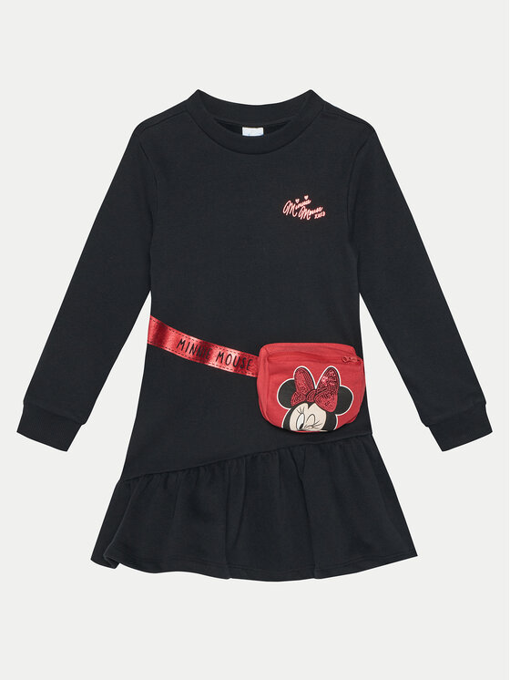 OVS OVS Ежедневна рокля 2144320 Черен Regular Fit
