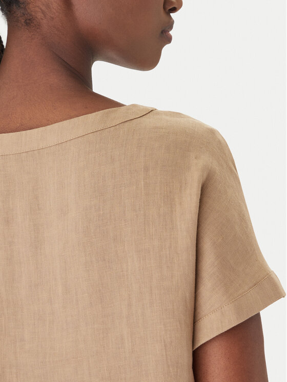 Marella Marella T-shirt Geyser 2615111132 Smeđa Regular Fit