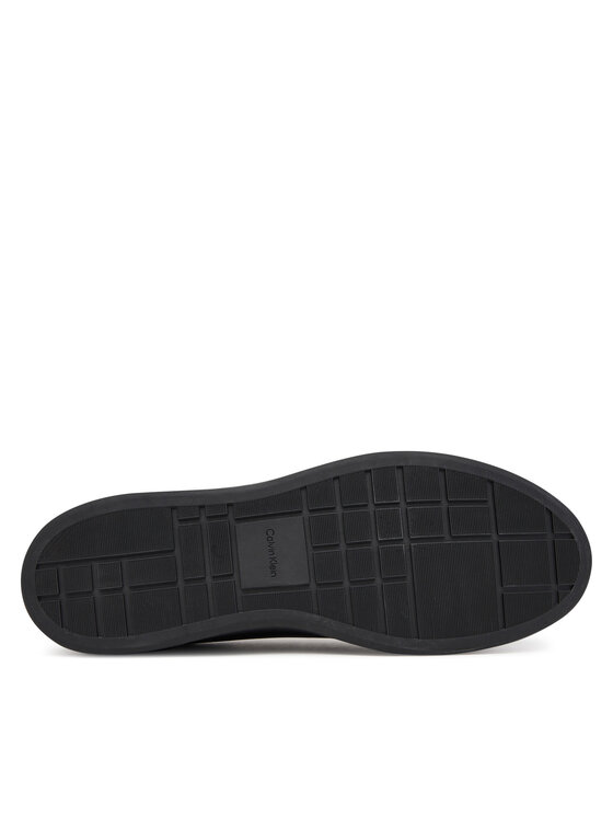 Calvin Klein Calvin Klein Superge Basket Cupsole Laceup Lth Ml YM0YM01460 Črna