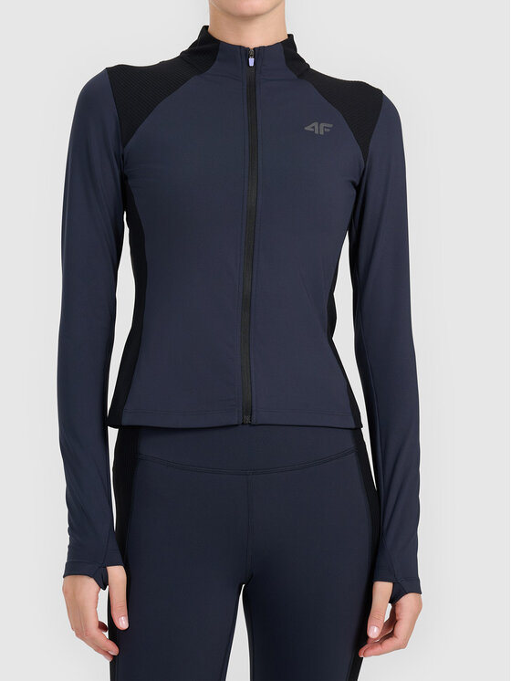 4F 4F Bluza 4FWAW26TFSWF0917 Czarny Active Fit