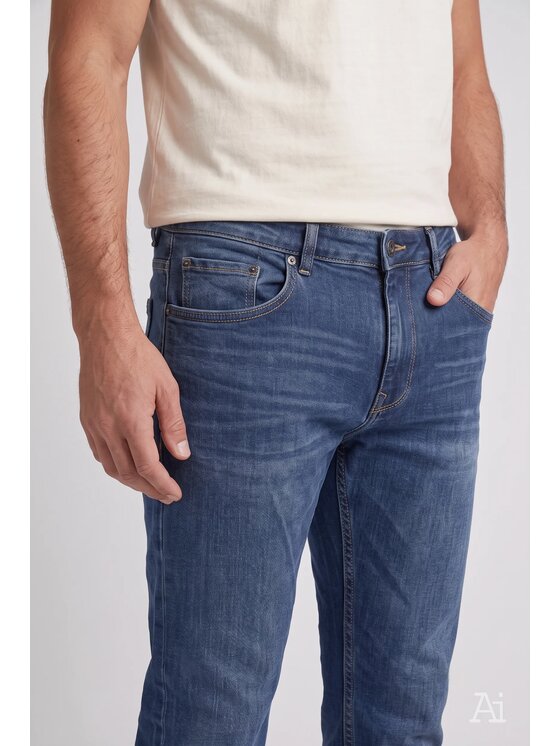 Cross Jeans Cross Jeans Jeansy E 185-260 Niebieski Slim Fit