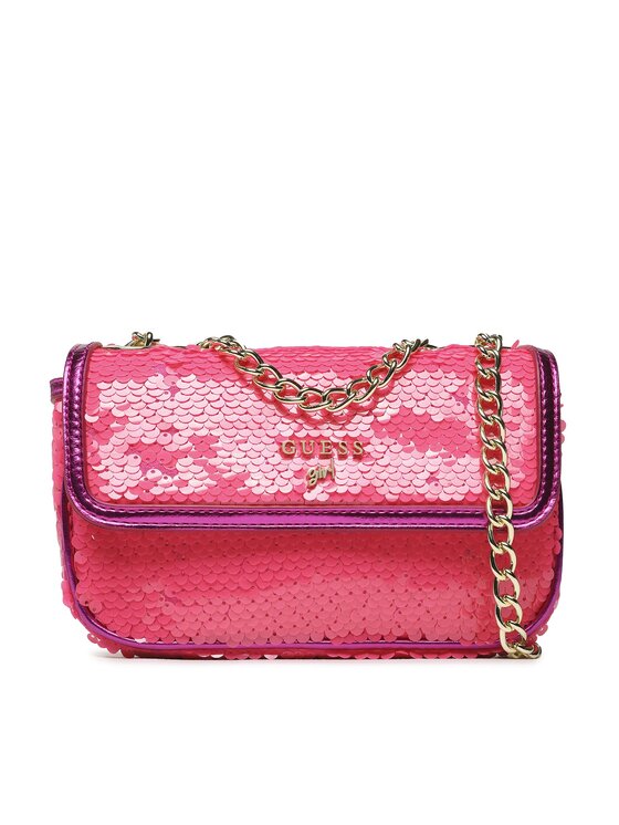 Guess Sac main Mini Crossbody Bag J3GZ12 WFHI0 Rose Modivo