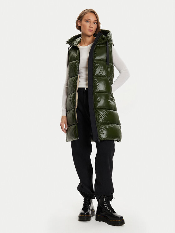 Save The Duck Save The Duck Ujjatlan D80302W-LUCK19 Zöld Loose Fit