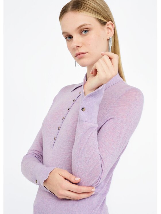 Liu Jo Liu Jo Maglione CF5266MA92O53508 Viola Regular Fit