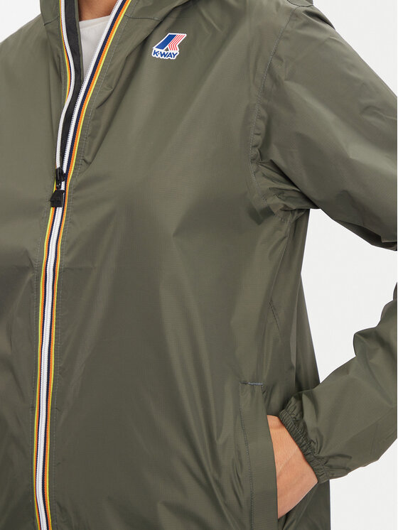 K-Way K-Way Вітровка Le Vrai 3.0 Claude K004BD0 Зелений Regular Fit