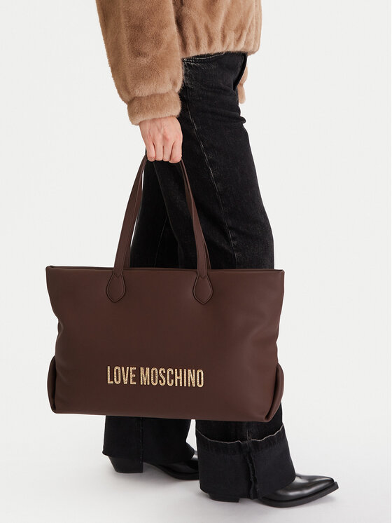 LOVE MOSCHINO LOVE MOSCHINO Geantă JC4395PP0NKD031A Maro
