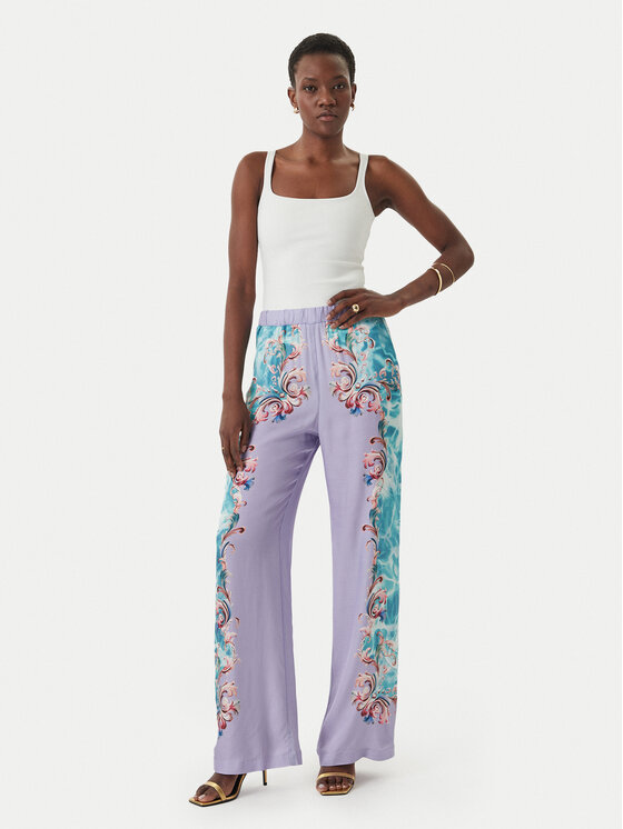 Versace Jeans Couture Versace Jeans Couture Stoffhose 80HAA1P2 NS830 Türkisfarben Regular Fit