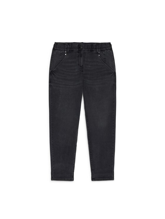 Fiorella Rubino Fiorella Rubino Jeansy P403T004899N023 Czarny Boy Fit