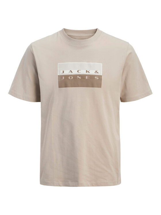 Jack & Jones Jack & Jones Póló Fusion 12289863 Szürke Regular Fit