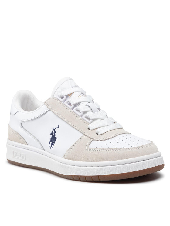 Polo Ralph Lauren Polo Ralph Lauren Sneakersy Polo Crt Pp 809834463002 Biela