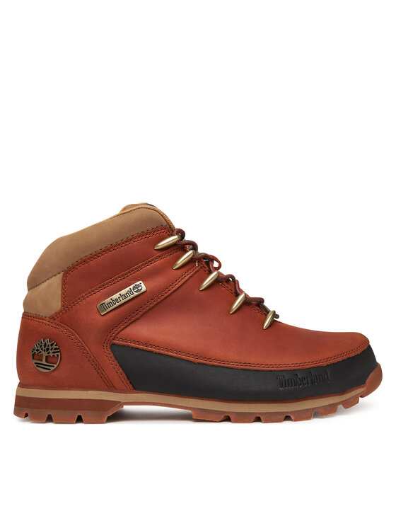 Timberland Timberland Turistická obuv Euro Sprint Mid Lace TB0A2K84EJD1 Hnědá