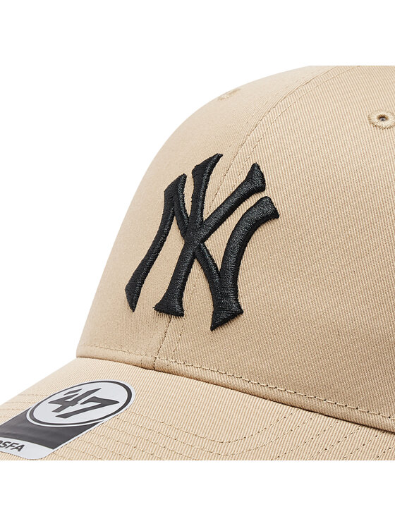 47 Brand Trucker Cap Branson New York Yankees - Casquette Khaki Beige Snapback