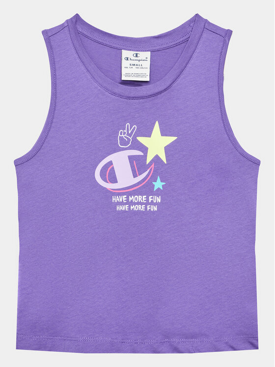 Champion Champion Набір футболка та шорти 404680 Фіолетовий Regular Fit